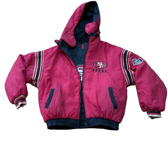 Vintage 49ers Pro Layer NFL Reversible Coat Size:XXL - Picture 1 of 9